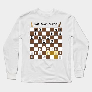 Chess Long Sleeve T-Shirt
